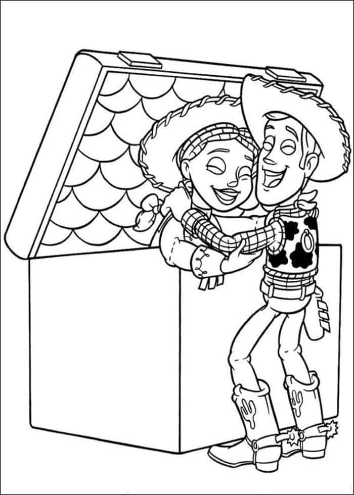 Online Toy Story Coloring Pages
