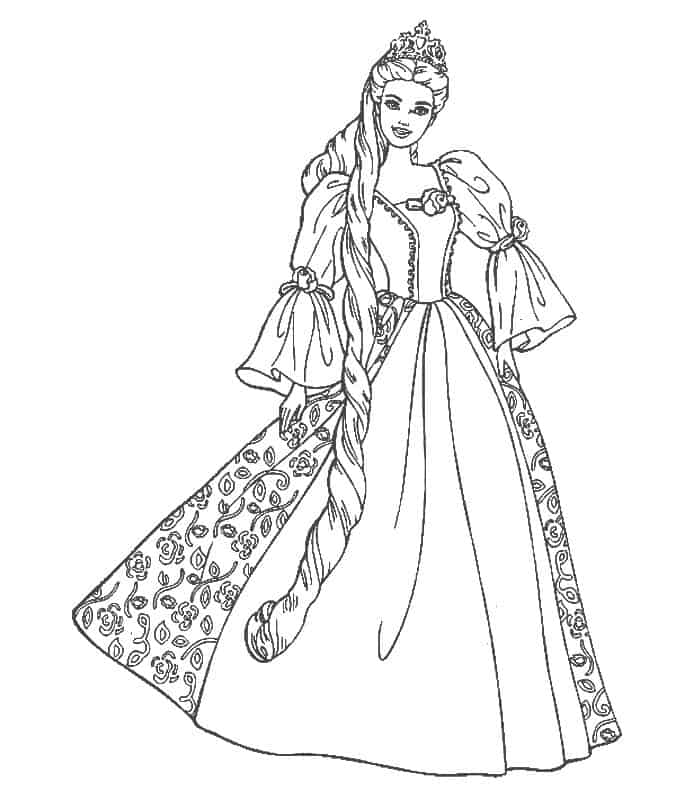 Princess Coloring Pages To Print