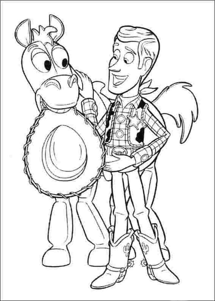 Printable Coloring Pages For Kids Toy Story Forky
