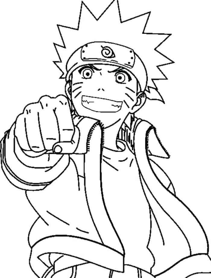 Printable Naruto Shippuden Coloring Pages