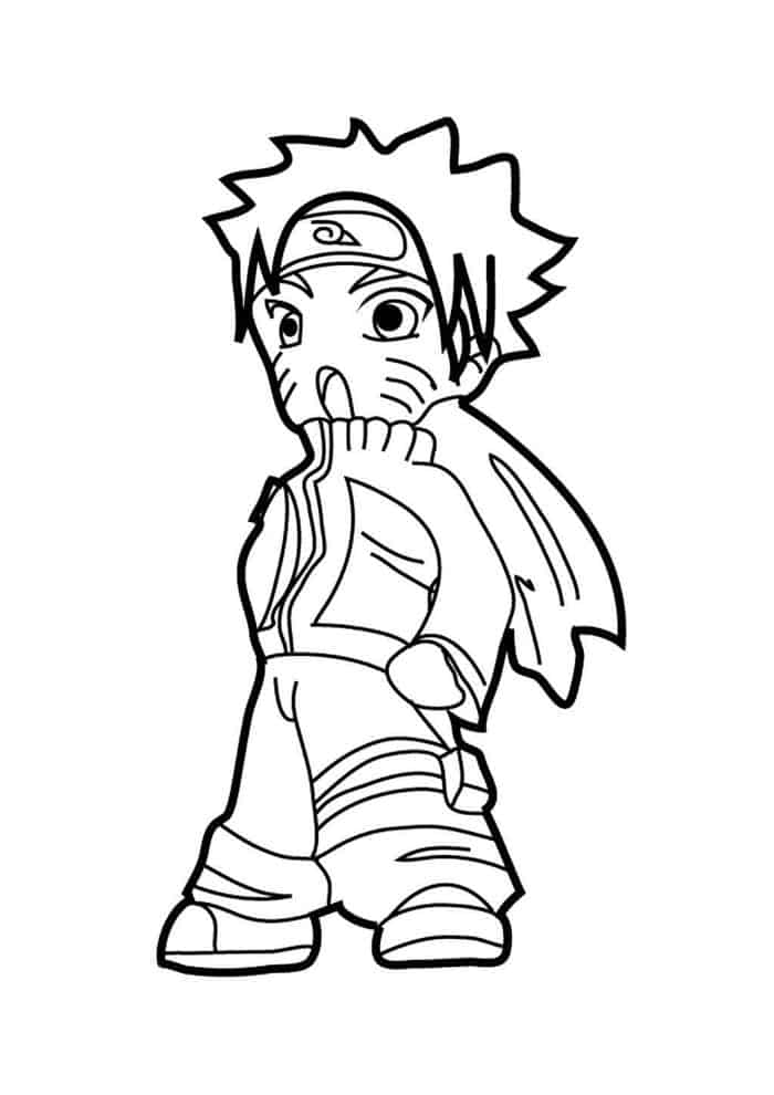 Sage Of Six Paths Naruto Coloring Pages