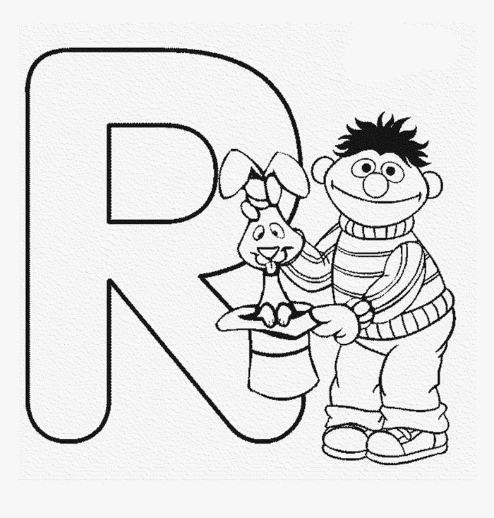 Sesame Street Abc Coloring Pages