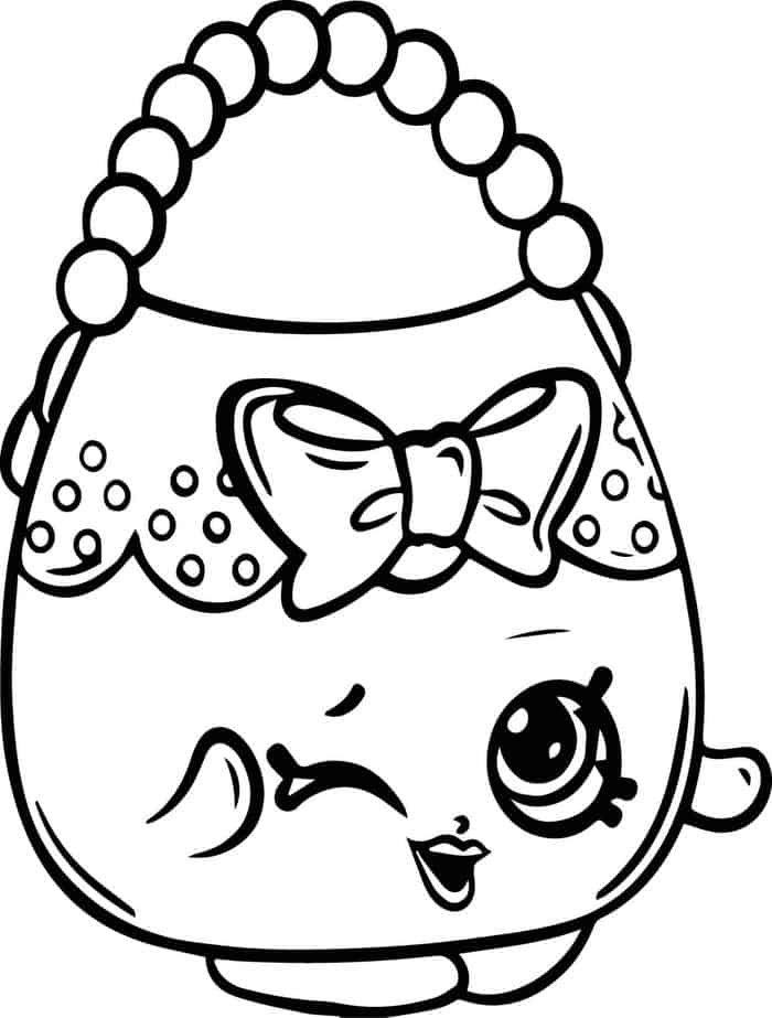 Shopkins Dolls Coloring Pages