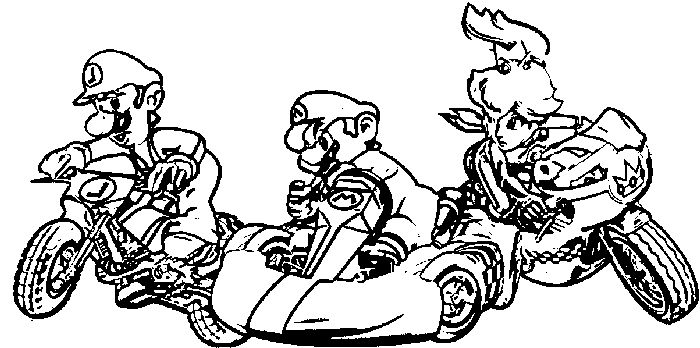Super Mario World Coloring Pages