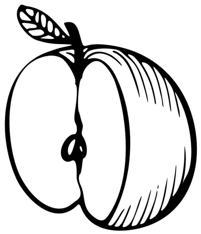 Sweet Apple Coloring Pages