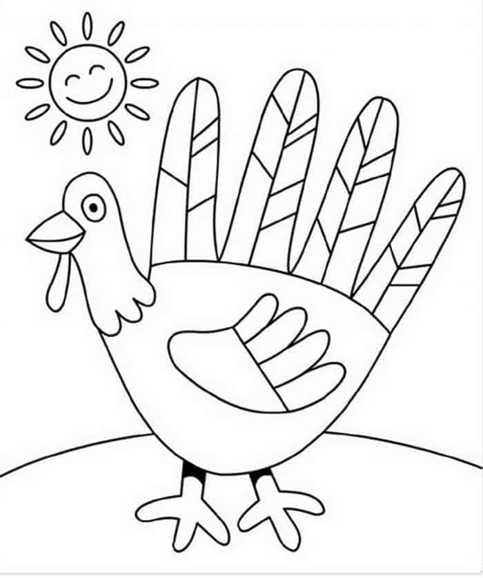 Thanksgiving Turkeys Coloring Pages