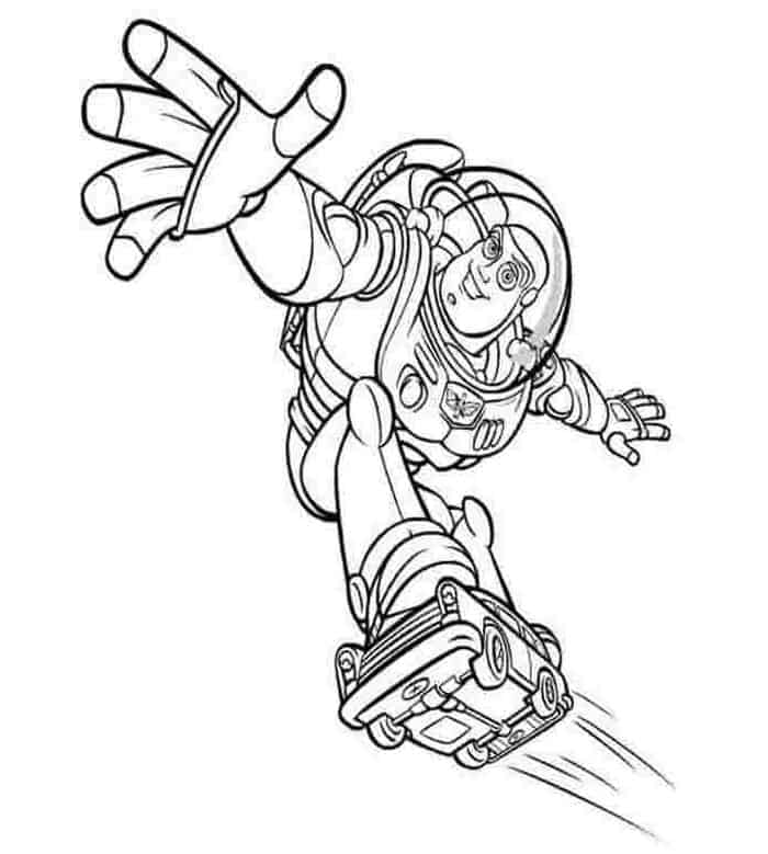 Toy Story 4 Printable Coloring Pages