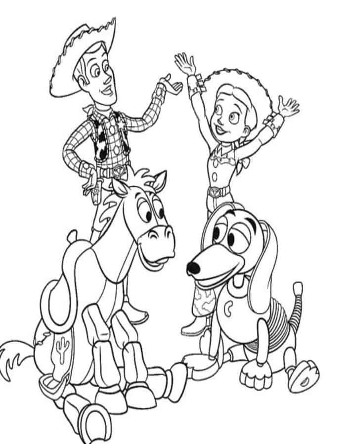 Toy Story Coloring Pages Printable