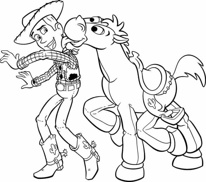 Toy Story Free Coloring Pages