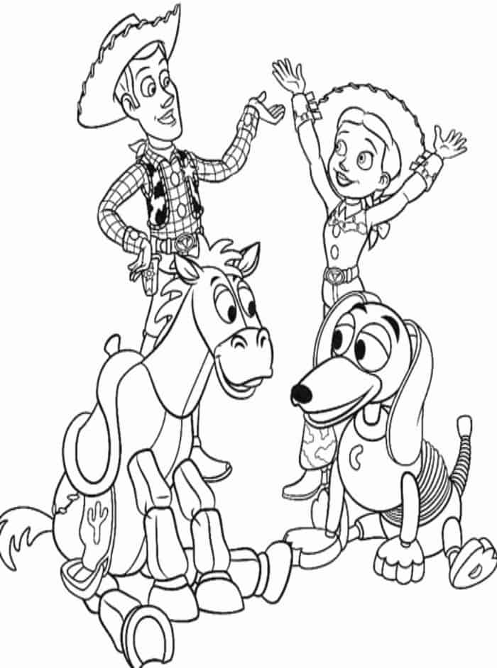 Toy Story Rc Coloring Pages