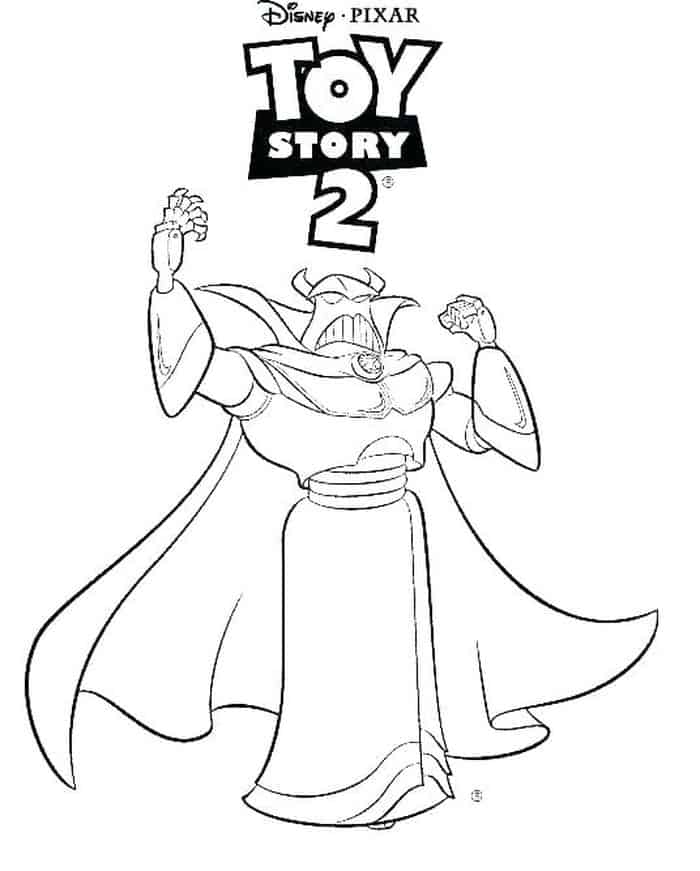 Toy Story Zurg Coloring Pages