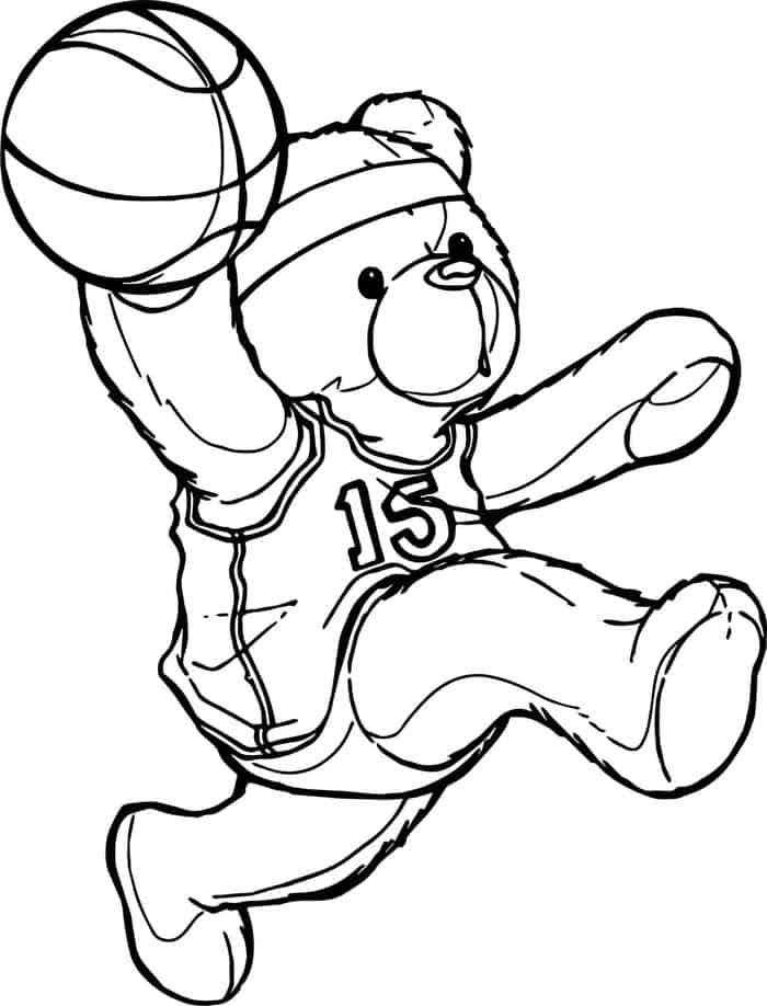 Uk Basketball Coloring Pages