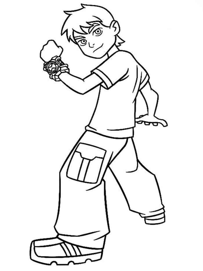Ultimate Ben 10 Coloring Pages