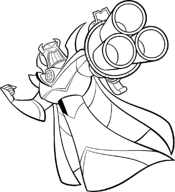 Zurg Toy Story Coloring Pages