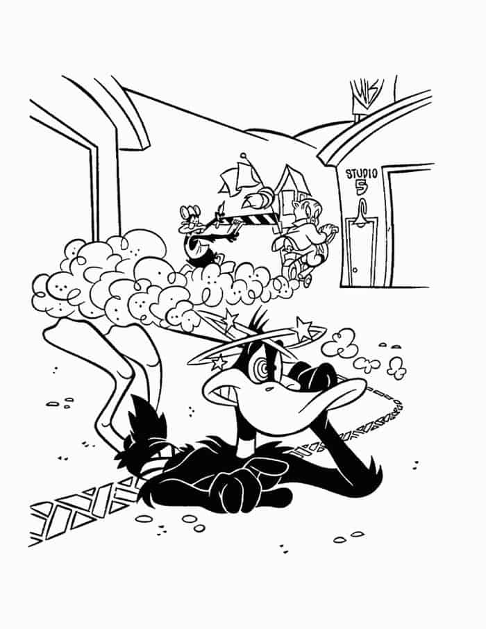 looney tunes comics coloring pages