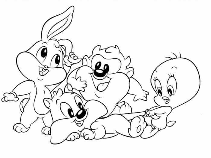 looney tunes printable coloring pages