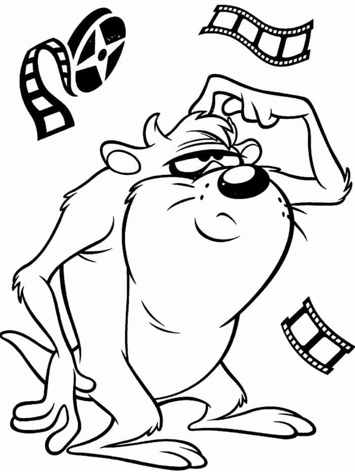 looney tunes show coloring pages