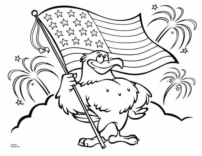 American Bald Eagle Coloring Pages For Adults