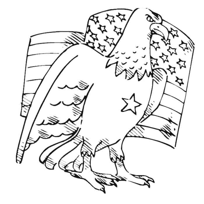 American Eagle Coloring Pages