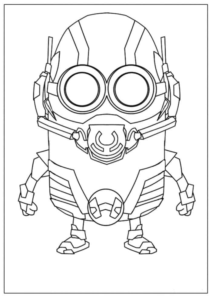 Ant Man Kids Coloring Pages