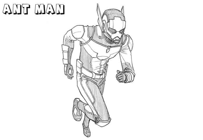 Ant Man Movie Coloring Pages