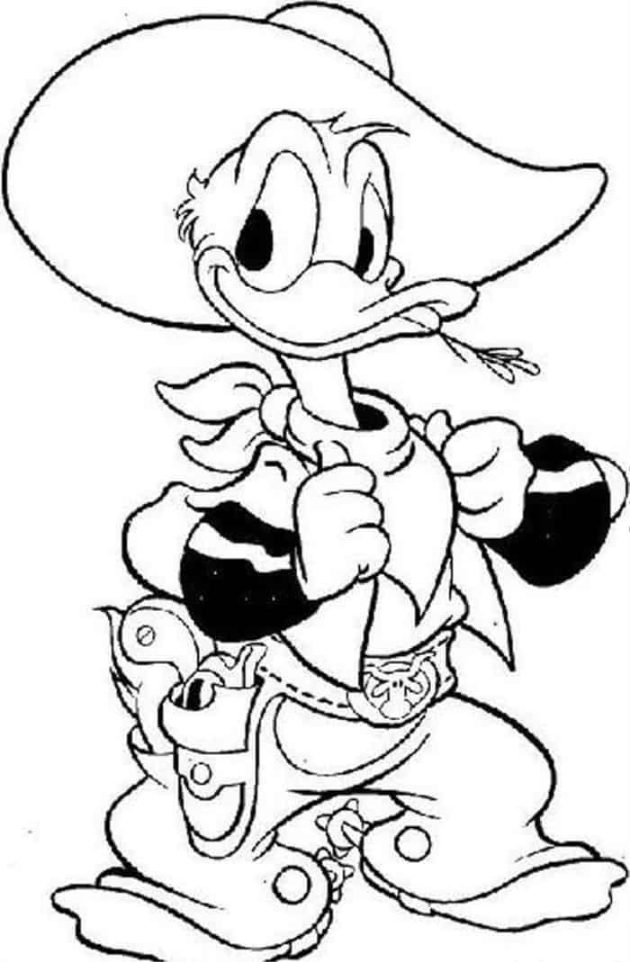 Bad Cowboy Coloring Pages
