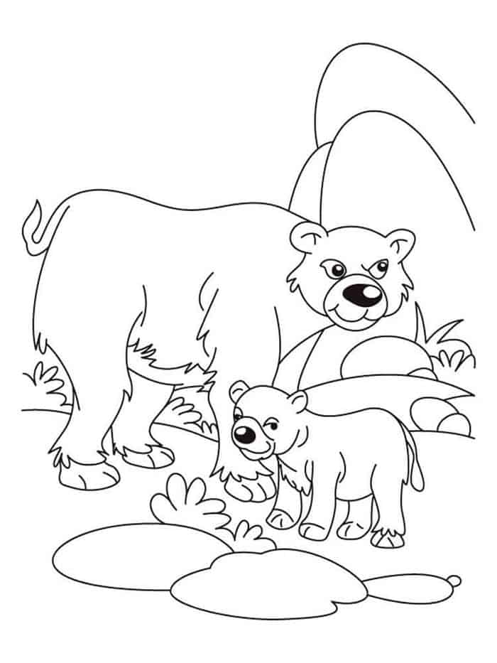 Bear Inthe Big Blue House Coloring Pages