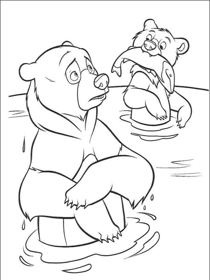 Bear Snores On Coloring Pages