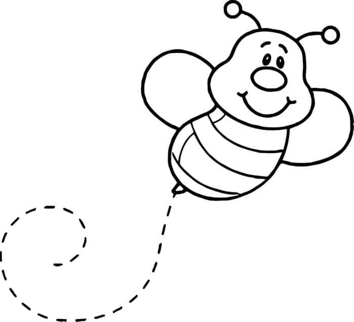 Bee Pages Coloring Pages
