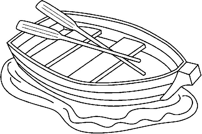 Boat Coloring Pages Free