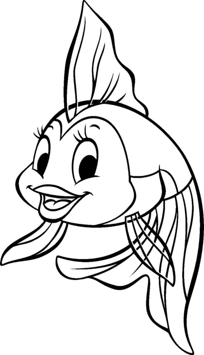 Cat In The Hat Fish Coloring Pages