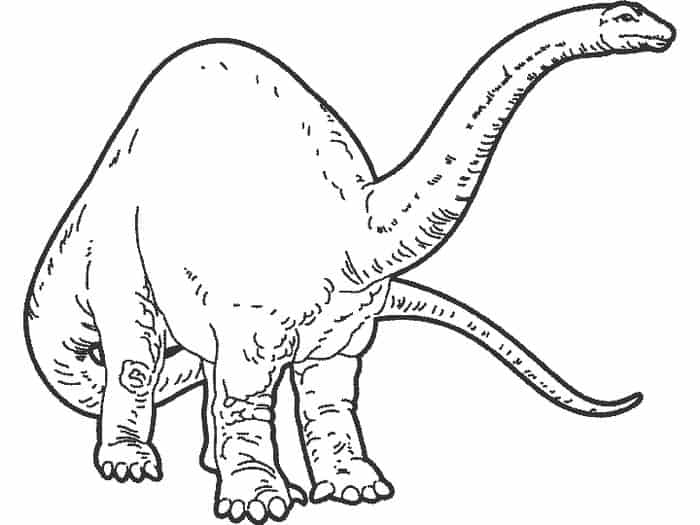 Childrens Coloring Pages Dinosaurs 1