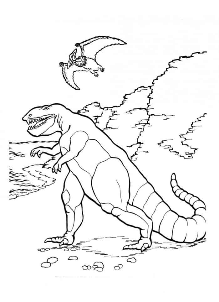 Coloring Pages Dinosaurs Printable