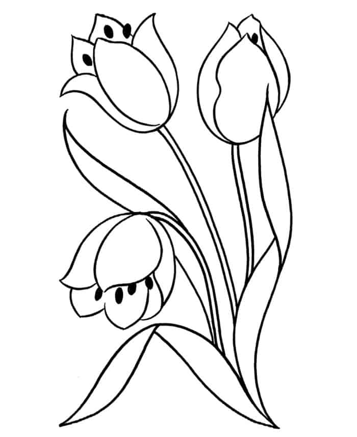 Coloring Pages For Adults Flowers