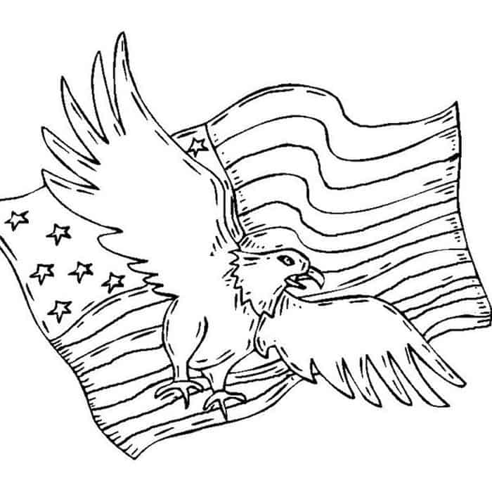 Coloring Pages For American Flag