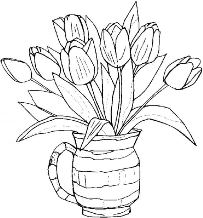 Coloring Pages For Flowers