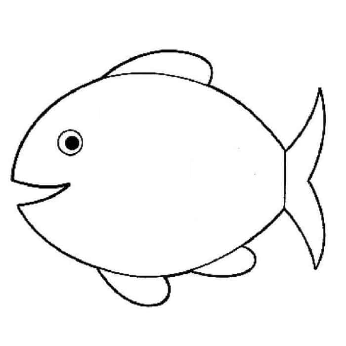 Coloring Pages For Kids Fish
