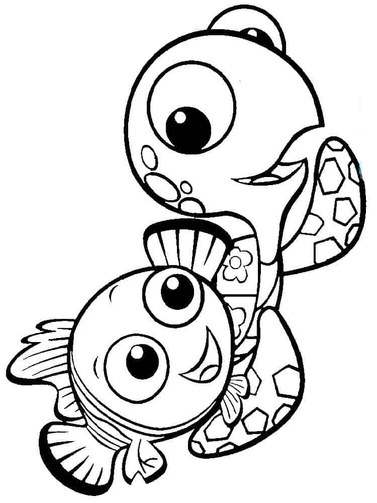 Coloring Pages From Finding Nemo