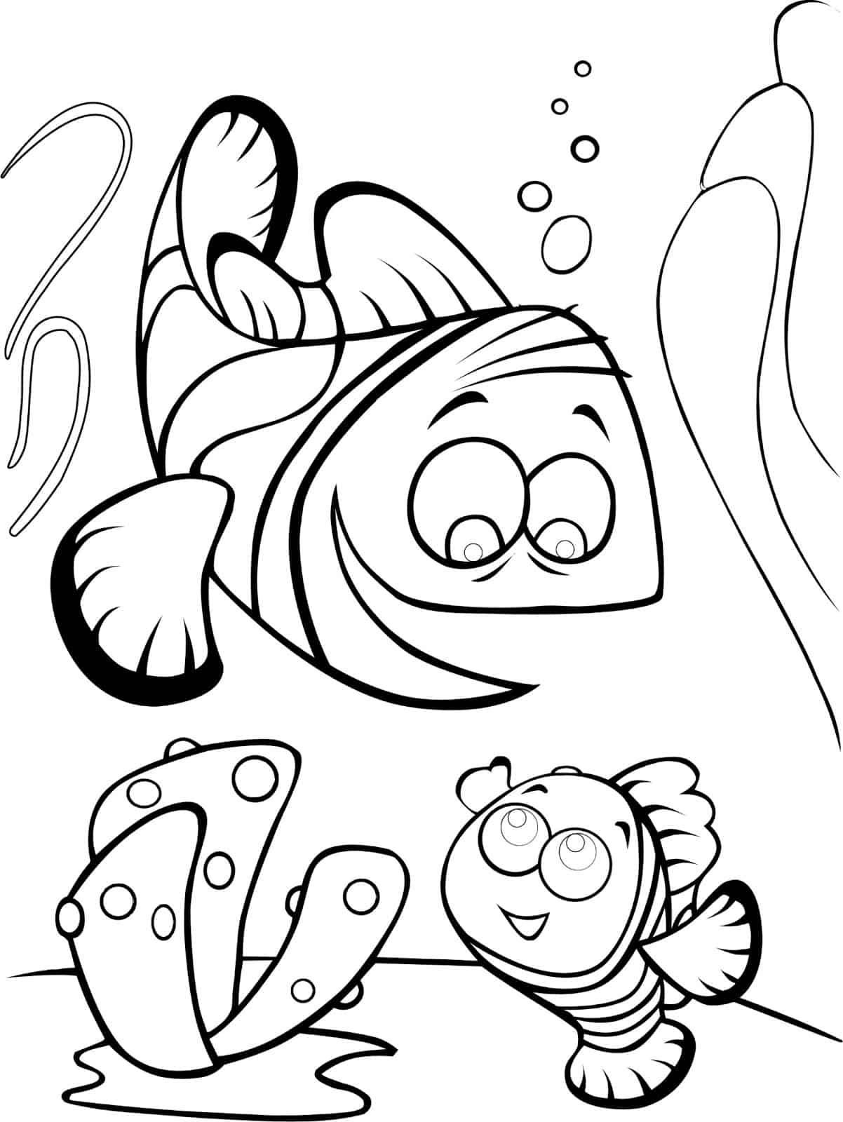 Coloring Pages Of Finding Nemo