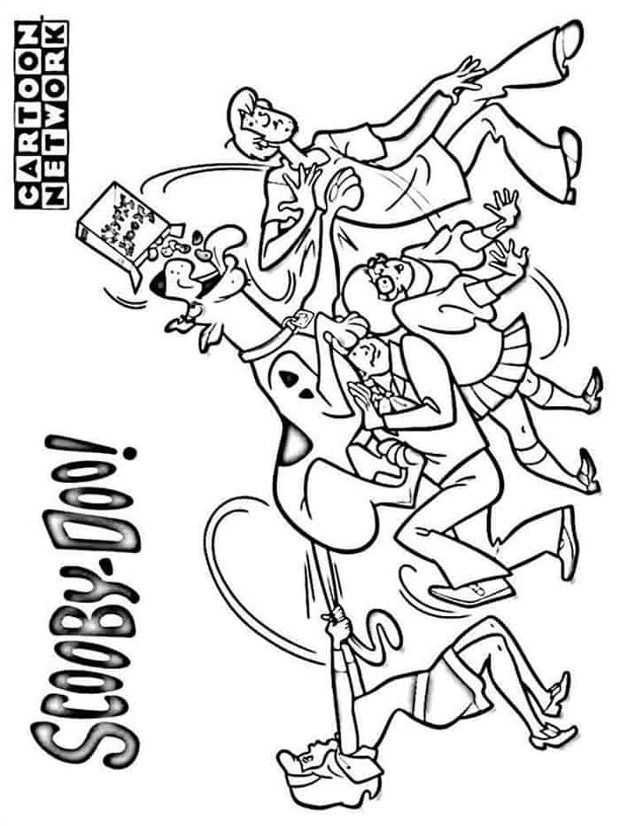 Coloring Pages Of Scooby Doo