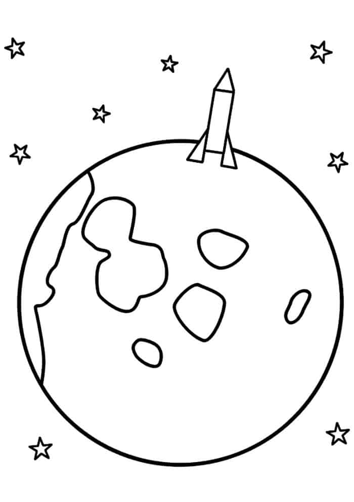 Coloring Pages Solar System 1