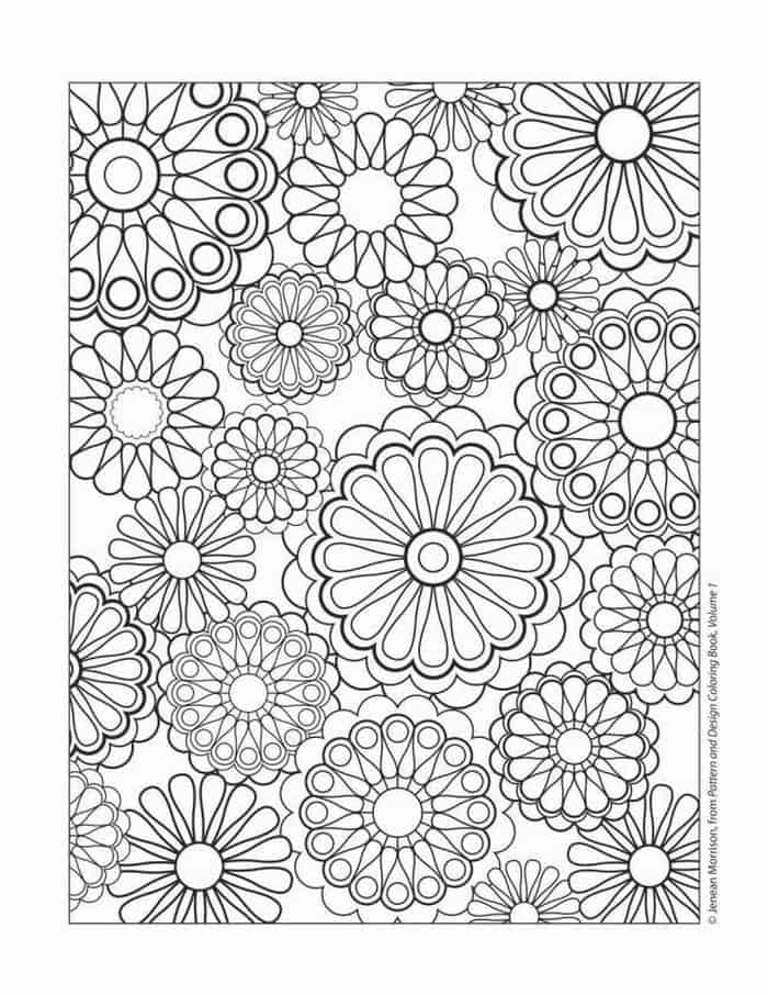 Coloring Pages Sunflower Mandalas