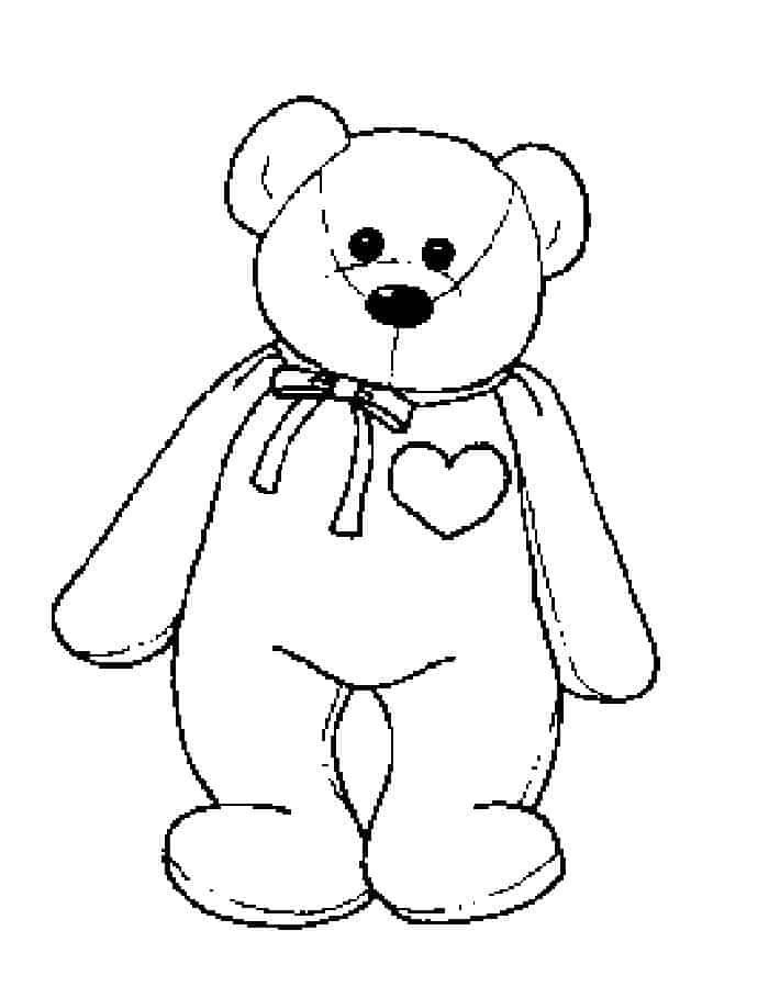 Coloring Pages Teddy Bear