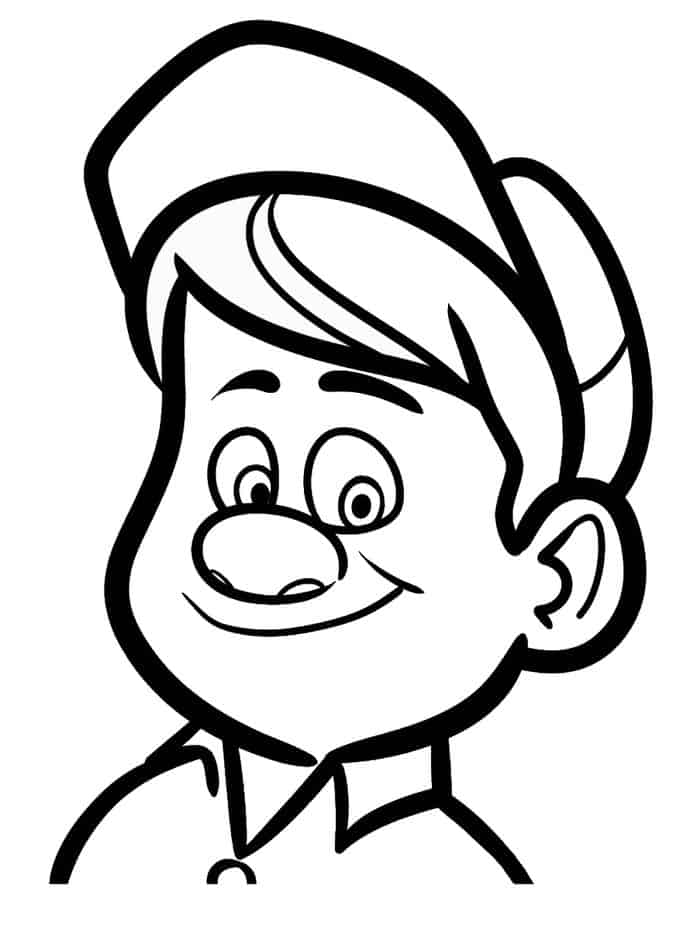 Coloring Pages Wreck It Ralph Easy
