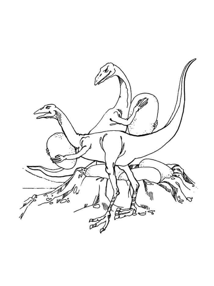 Cute Coloring Pages Of Baby Dinosaurs Triceratops