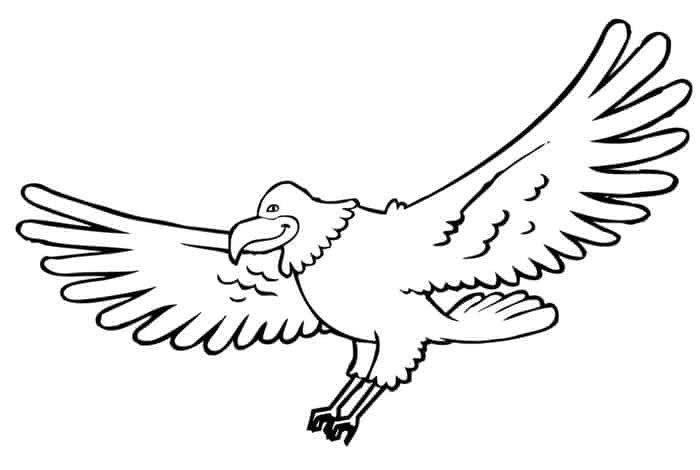 Cuties Eagle Coloring Pages