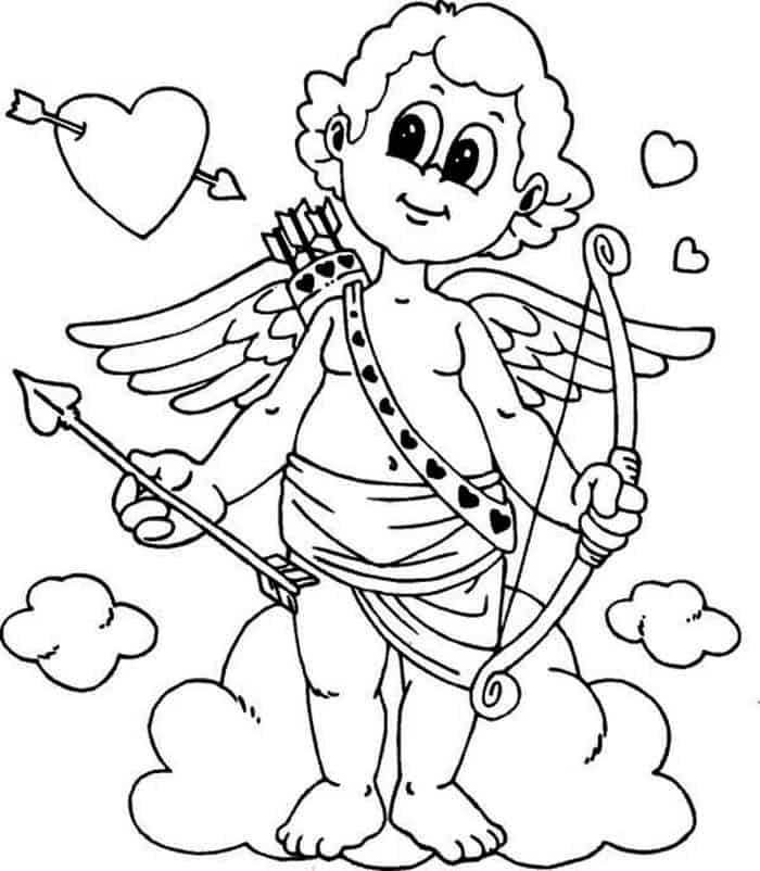 Detailed Valentines Day Coloring Pages