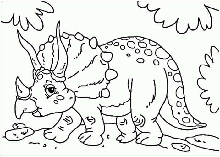 Dinosaurs Online Coloring Pages