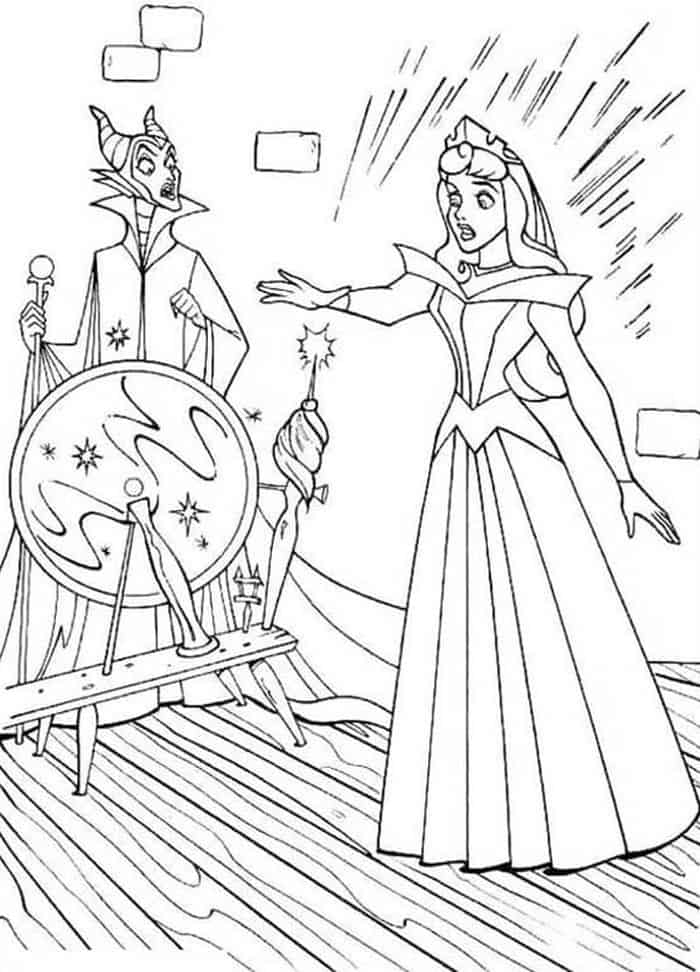 Disney Sleeping Beauty Coloring Pages