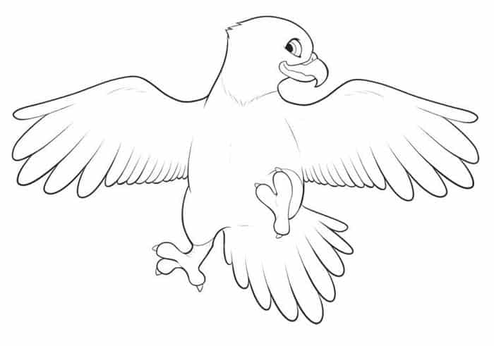 Eagle Coloring Pages For Kids Printable